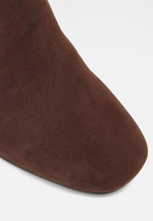 ALDO - Gwulia leather boot - dark brown