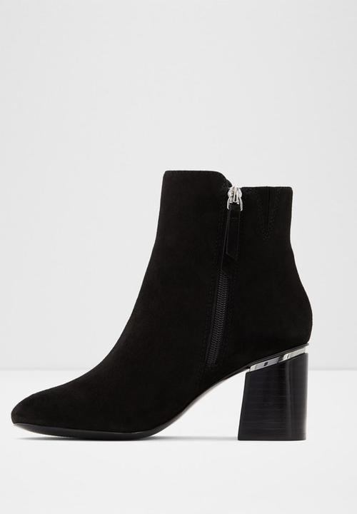 ALDO - Gwulia suede boot - black