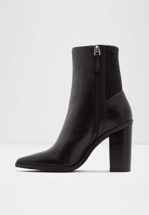 ALDO - Nelacia leather boot - black