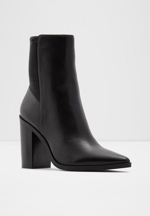 ALDO - Nelacia leather boot - black