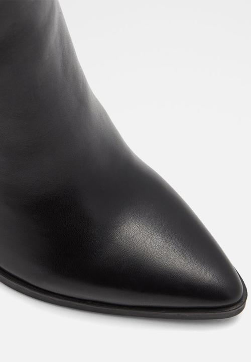 ALDO - Nelacia leather boot - black