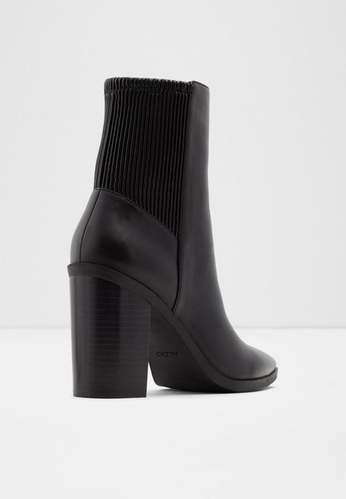 ALDO - Nelacia leather boot - black