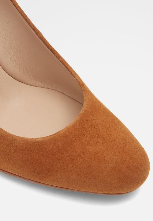 ALDO - Aurellin suede court - brown