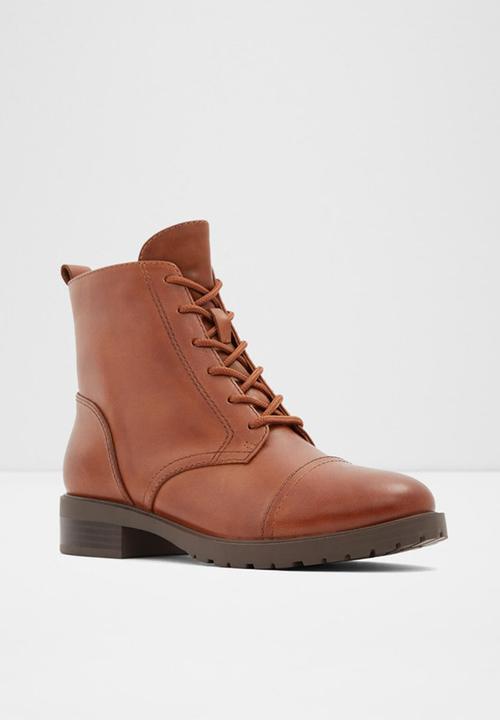 ALDO - Grenani leather boot - brown 