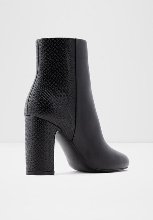 ALDO - Avlida leather boot - black
