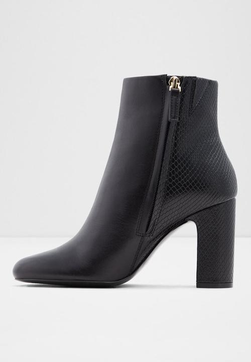 ALDO - Avlida leather boot - black