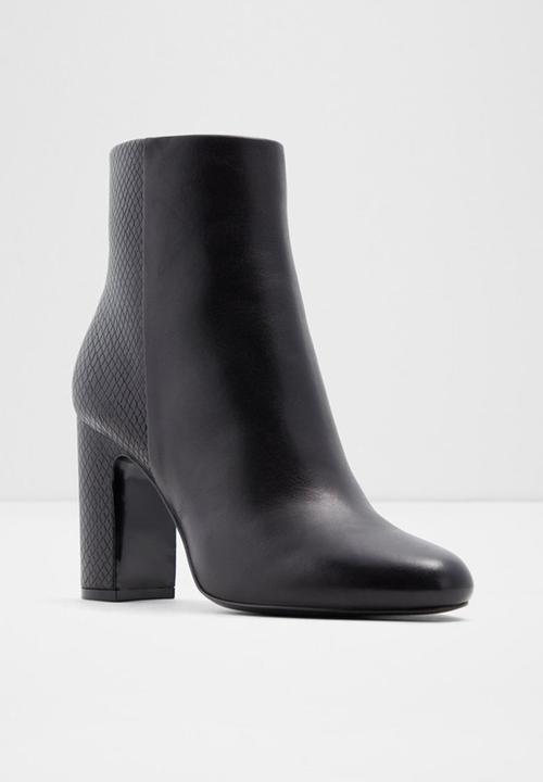 ALDO - Avlida leather boot - black