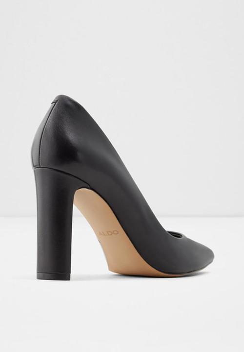 ALDO - Febricly leather court - black