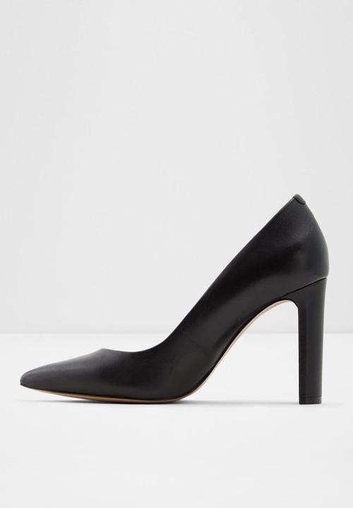 ALDO - Febricly leather court - black