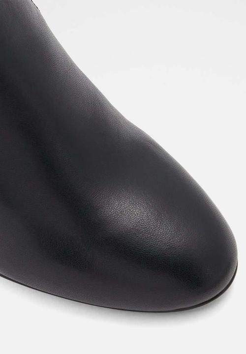 ALDO - Chaynna leather boot - black