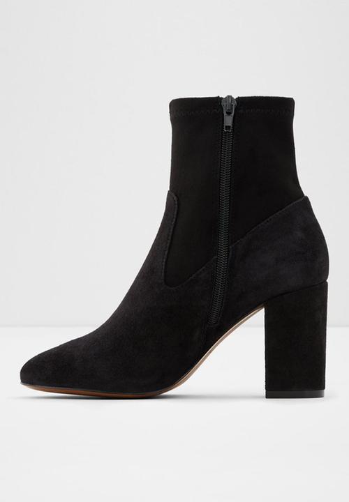 ALDO - Chaynna suede boot - black