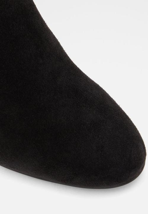 ALDO - Chaynna suede boot - black