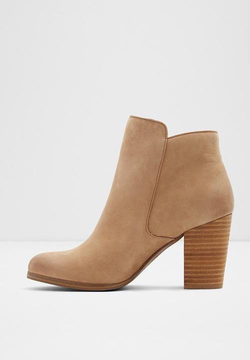 ALDO - Naedia leather boot - beige