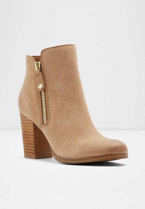 ALDO - Naedia leather boot - beige