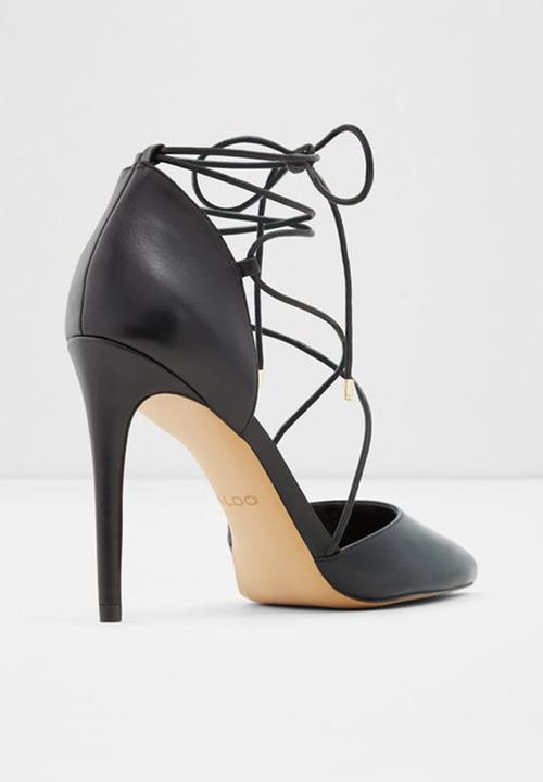 ALDO - Finsbury leather heels - black