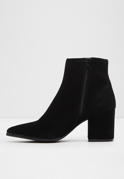 ALDO - Fralissi suede boot - black