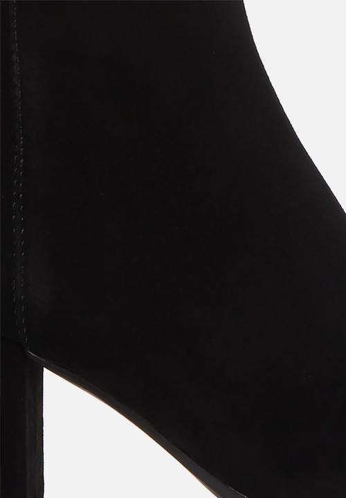 ALDO - Fralissi suede boot - black