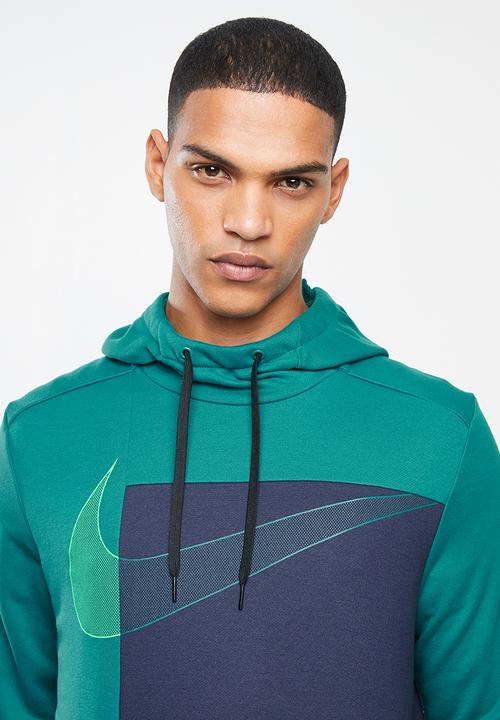 Nike - Dry pullover fleece gsp hoodie - blue