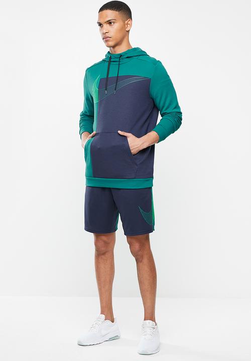 Nike - Dry pullover fleece gsp hoodie - blue