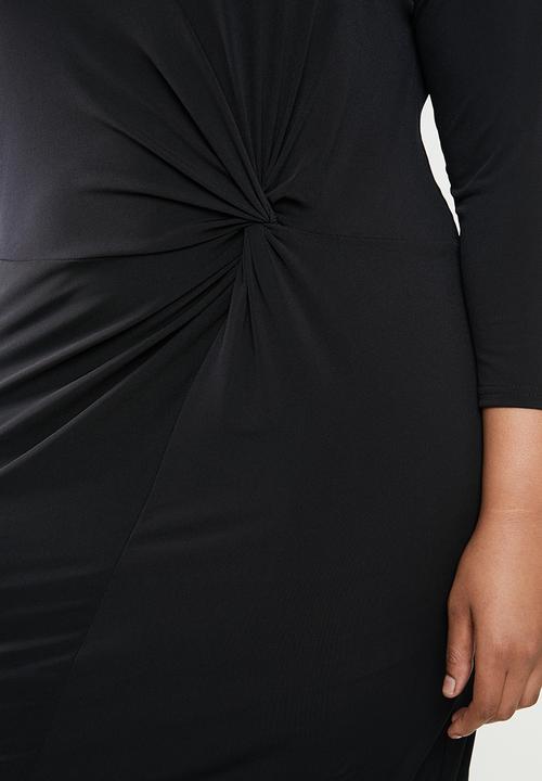 Carmakoma - Aida 3/4 dress - black