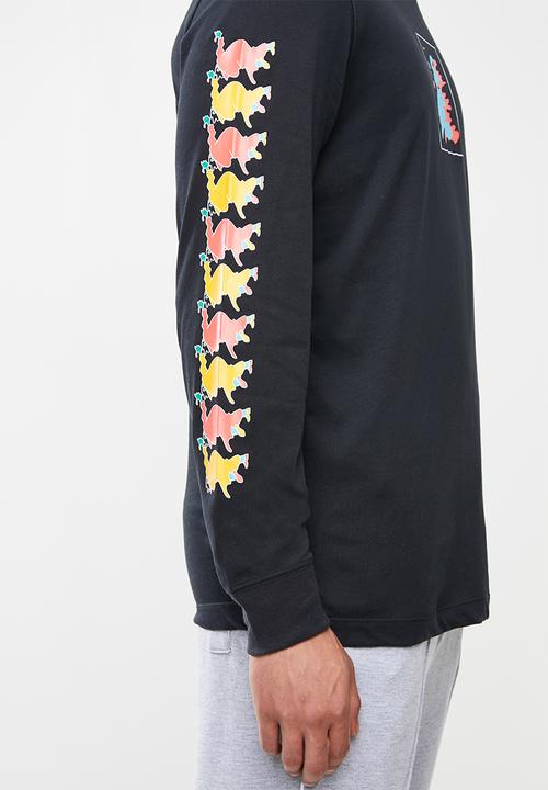 Nike - Dry air savag long sleeve tee - black