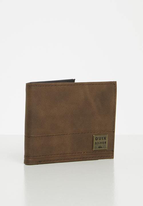 Quiksilver - New stitchy wallet - brown