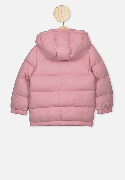 Cotton On - Frankie puffer jacket - pink