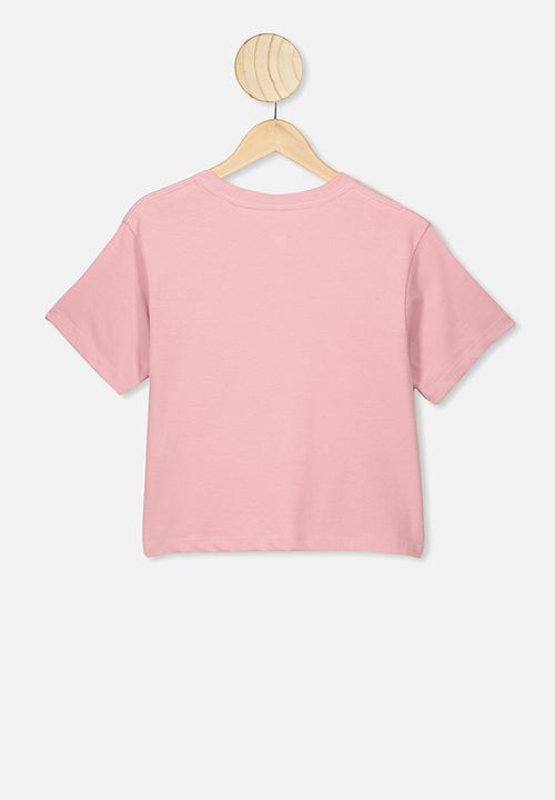 Free by Cotton On - Girls essential tee - pink 
