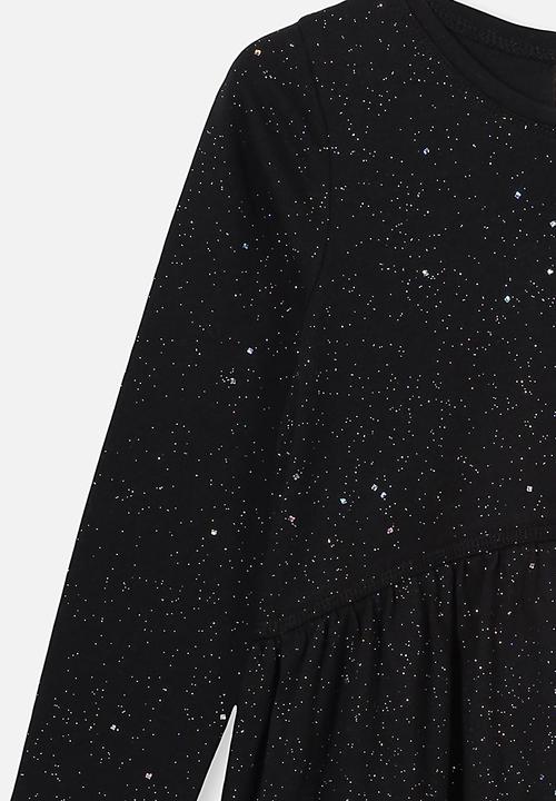 Cotton On - Freya long sleeve dress - black