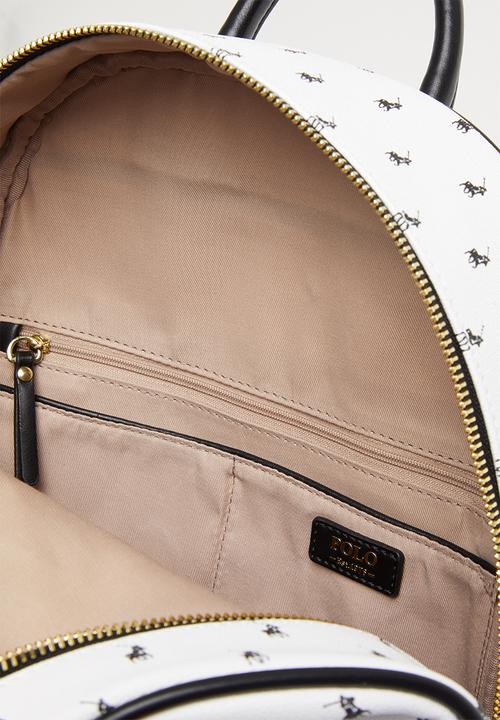 POLO - Kensington backpack - black & white