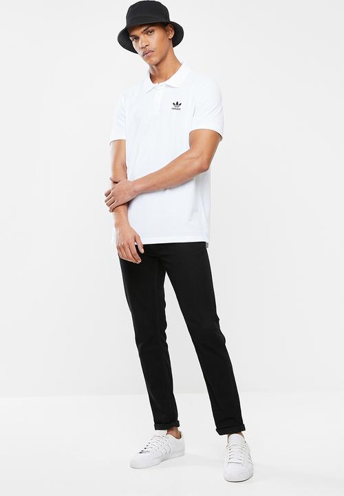 adidas Originals - Pique polo - white