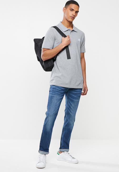 adidas Originals - Pique polo - grey