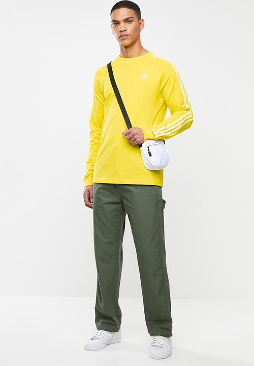 adidas Originals - Blc 3-stripe long sleeve tee - yellow