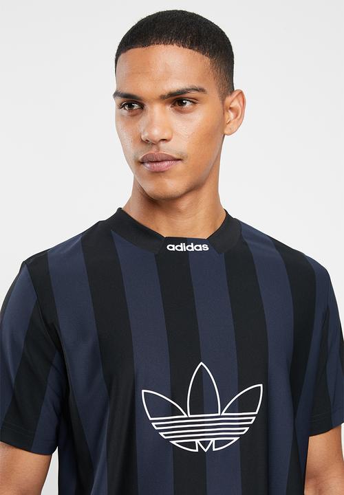 adidas Originals - ES ply jersey tee - black & navy