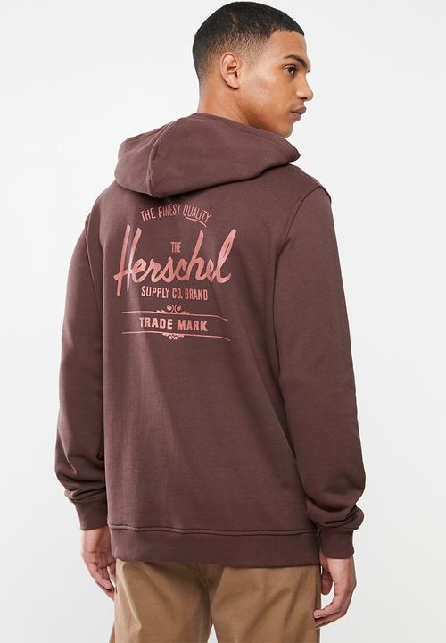 Herschel Supply Co. - Pull over hoodie - burgundy