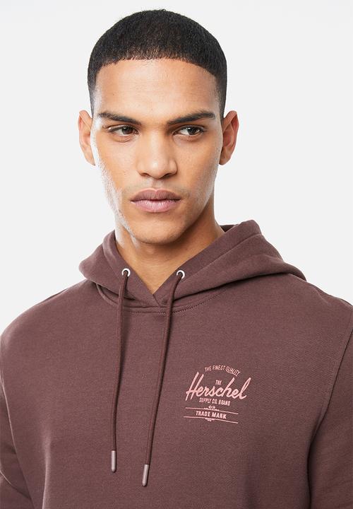 Herschel Supply Co. - Pull over hoodie - burgundy