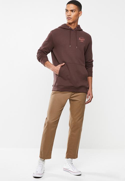 Herschel Supply Co. - Pull over hoodie - burgundy