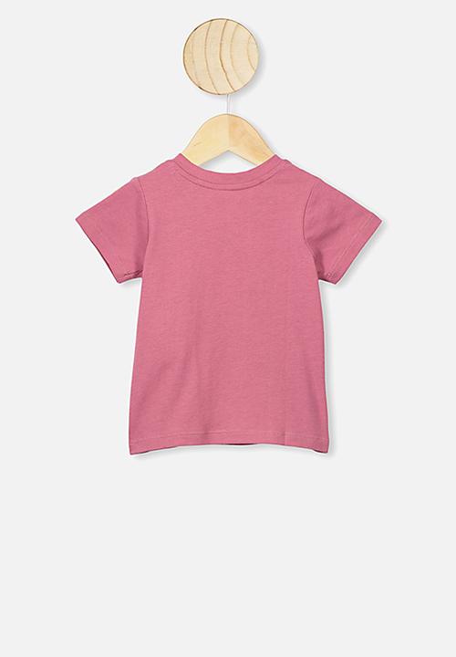 Cotton On - Jamie short sleeve tee - pink