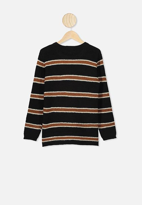 Free by Cotton On - Drake knit crew - multi 
