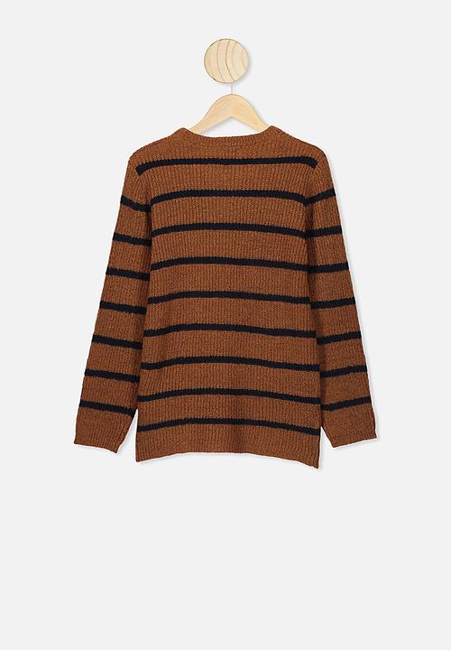 Free by Cotton On - Drake knit crew  - multi 