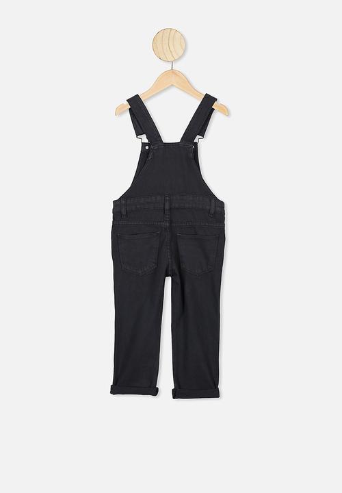 Cotton On - Dungaree - black