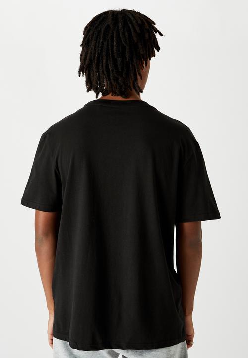 Factorie - Daytona beach regular graphic T-shirt - black