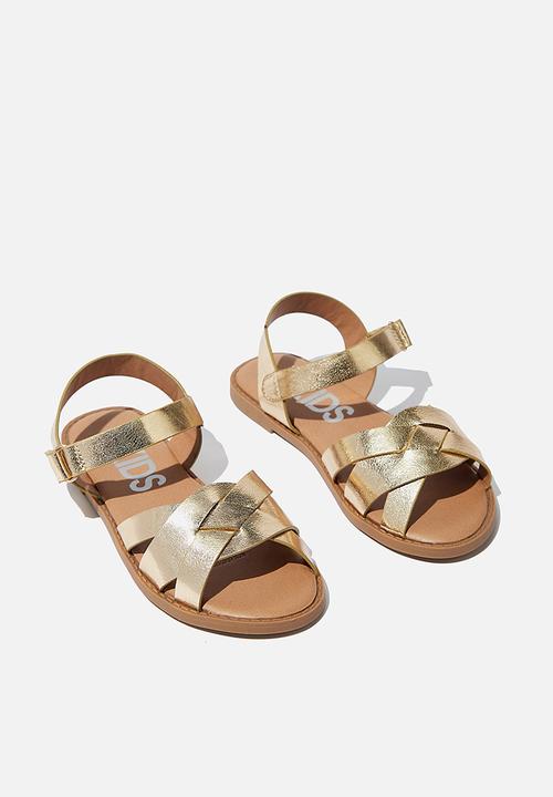 Cotton On - Fisherman sandal - gold