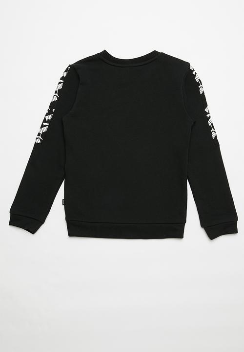 PUMA - Amplified crew tr b puma - black