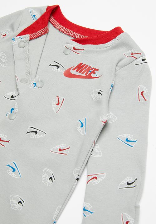 Nike - Nkn cortez aop footed coverall - grey