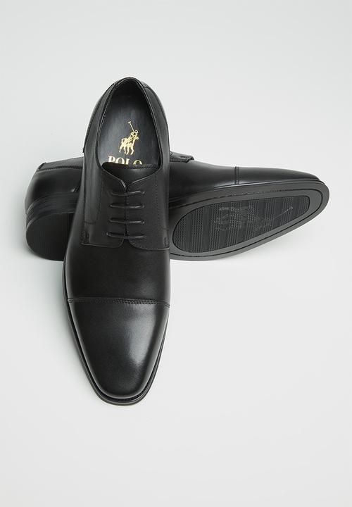 POLO - Mike toe cap lace up formal - black