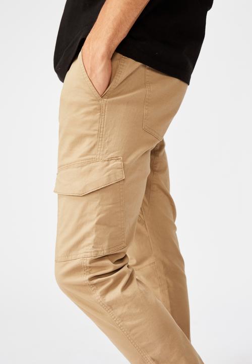 Factorie - Utility pocket pant - beige