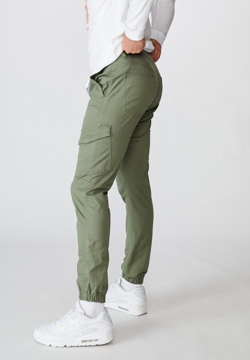 Factorie - Utility pocket pant - khaki