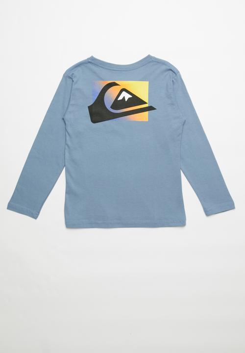Quiksilver - Neon colours long sleeve boy - blue