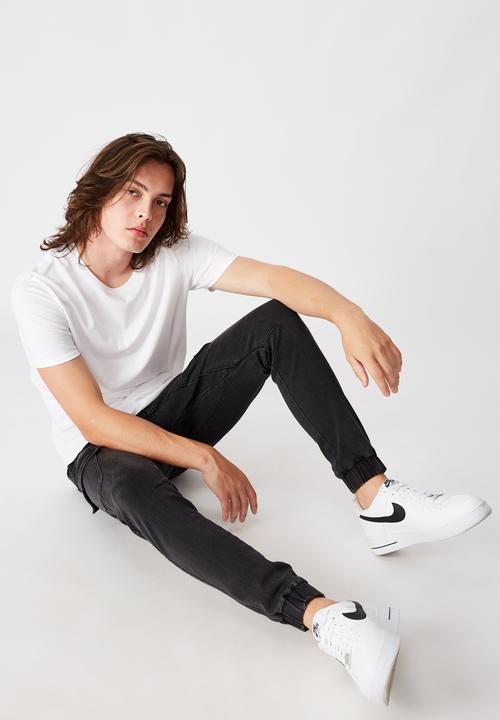Factorie - Utility pocket jean - washed black